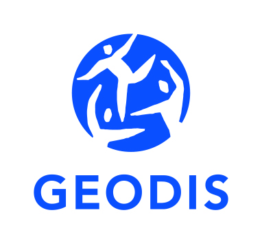 Logo kuriera GEODIS